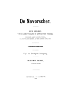 De Navorser. Jaargang 35,  [tijdschrift] Navorscher, De