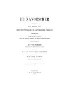 De Navorser. Jaargang 41,  [tijdschrift] Navorscher, De