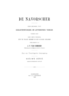 De Navorser. Jaargang 46,  [tijdschrift] Navorscher, De