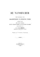 De Navorser. Jaargang 49,  [tijdschrift] Navorscher, De