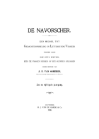 De Navorser. Jaargang 56,  [tijdschrift] Navorscher, De