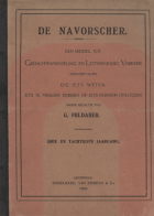 De Navorser. Jaargang 83,  [tijdschrift] Navorscher, De