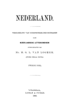 Nederland 1899. Jaargang 51 - tweede deel,  [tijdschrift] Nederland