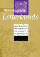 Nederlandse Letterkunde. Jaargang 6,  [tijdschrift] Nederlandse Letterkunde