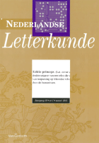 Nederlandse Letterkunde. Jaargang 16,  [tijdschrift] Nederlandse Letterkunde