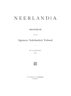 Neerlandia. Jaargang 19,  [tijdschrift] Neerlandia