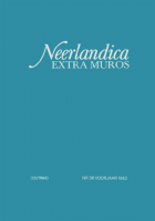 Neerlandica extra Muros. Jaargang 1982,  [tijdschrift] Neerlandica extra Muros / Internationale Neerlandistiek