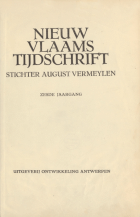 Nieuw Vlaams Tijdschrift. Jaargang 6,  [tijdschrift] Nieuw Vlaams Tijdschrift