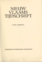 Nieuw Vlaams Tijdschrift. Jaargang 11,  [tijdschrift] Nieuw Vlaams Tijdschrift