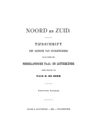 Noord en Zuid. Jaargang 18,  [tijdschrift] Noord en Zuid