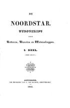 De Noordstar. Jaargang 3,  [tijdschrift] Noordstar, De