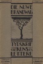 Die nuwe brandwag. Tydskrif vir kuns en lettere. Jaargang 1929,  [tijdschrift] Nuwe Brandwag, Die