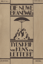 Die nuwe brandwag. Tydskrif vir kuns en lettere. Jaargang 1930,  [tijdschrift] Nuwe Brandwag, Die