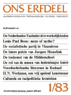 Ons Erfdeel. Jaargang 26,  [tijdschrift] Ons Erfdeel