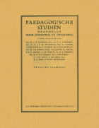 Paedagogische studiën. Maandblad voor onderwijs en opvoeding. Jaargang 12,  [tijdschrift] Paedagogische Studiën