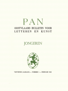 Pan. Oostvlaams Bulletin voor Letteren en Kunst. Jaargang 15,  [tijdschrift] Pan