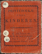 Printeboekje voor kinderen, Anoniem Printeboekje voor kinderen