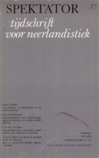 Spektator. Jaargang 4,  [tijdschrift] Spektator. Tijdschrift voor Neerlandistiek