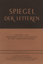 Spiegel der Letteren. Jaargang 5,  [tijdschrift] Spiegel der Letteren