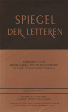 Spiegel der Letteren. Jaargang 7,  [tijdschrift] Spiegel der Letteren