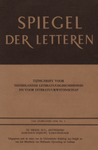 Spiegel der Letteren. Jaargang 11,  [tijdschrift] Spiegel der Letteren