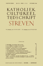 Streven. Jaargang 3,  [tijdschrift] Streven [1947-1978]