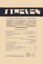 Streven. Jaargang 2,  [tijdschrift] Streven [1933-1947]