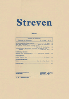 Streven. Jaargang 6,  [tijdschrift] Streven [1933-1947]