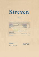 Streven. Jaargang 7,  [tijdschrift] Streven [1933-1947]