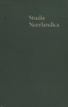 Studia Neerlandica. Jaargang 1970,  [tijdschrift] Studia Neerlandica