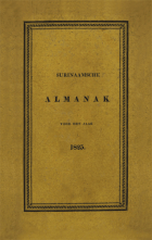 Surinaamsche Almanak voor het Jaar 1825,  [tijdschrift] Surinaamsche Almanak