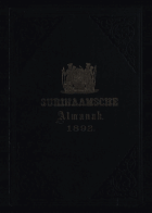 Surinaamsche Almanak voor het Jaar 1892,  [tijdschrift] Surinaamsche Almanak