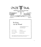 Onze Taal. Jaargang 34,  [tijdschrift] Onze Taal