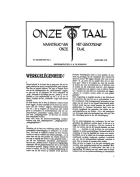 Onze Taal. Jaargang 47,  [tijdschrift] Onze Taal