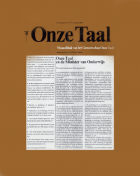 Onze Taal. Jaargang 51,  [tijdschrift] Onze Taal