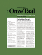 Onze Taal. Jaargang 52,  [tijdschrift] Onze Taal