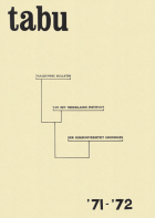 Tabu. Jaargang 2,  [tijdschrift] Tabu