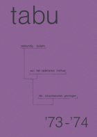 Tabu. Jaargang 4,  [tijdschrift] Tabu