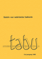 Tabu. Jaargang 15,  [tijdschrift] Tabu