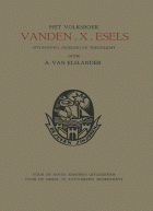 Het volksboek Vanden, X, esels, Anoniem Tien esels, Vanden