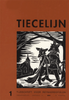 Tiecelijn. Jaargang 14,  [tijdschrift] Tiecelijn