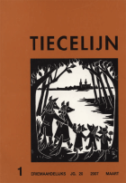 Tiecelijn. Jaargang 20,  [tijdschrift] Tiecelijn
