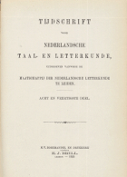 Tijdschrift voor Nederlandse Taal- en Letterkunde. Jaargang 48,  [tijdschrift] Tijdschrift voor Nederlandse Taal- en Letterkunde