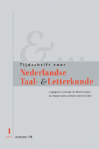 Tijdschrift voor Nederlandse Taal- en Letterkunde. Jaargang 128,  [tijdschrift] Tijdschrift voor Nederlandse Taal- en Letterkunde