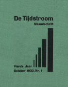 De Tijdstroom. Jaargang 4,  [tijdschrift] Tijdstroom. Tijdschrift voor kunst en letteren, De