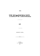 De Tijdspiegel. Jaargang 24,  [tijdschrift] Tijdspiegel, De