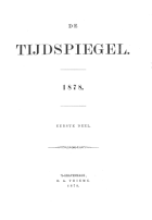 De Tijdspiegel. Jaargang 35,  [tijdschrift] Tijdspiegel, De