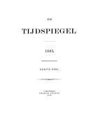 De Tijdspiegel. Jaargang 42,  [tijdschrift] Tijdspiegel, De