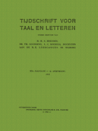 Tijdschrift voor taal en letteren. Jaargang 20,  [tijdschrift] Tijdschrift voor Taal en Letteren