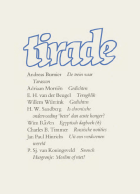 Tirade. Jaargang 29 (nrs. 296-300),  [tijdschrift] Tirade